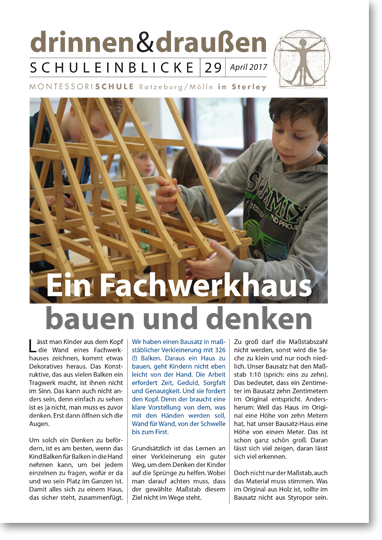 Ein Fachwerkhaus bauen und denken