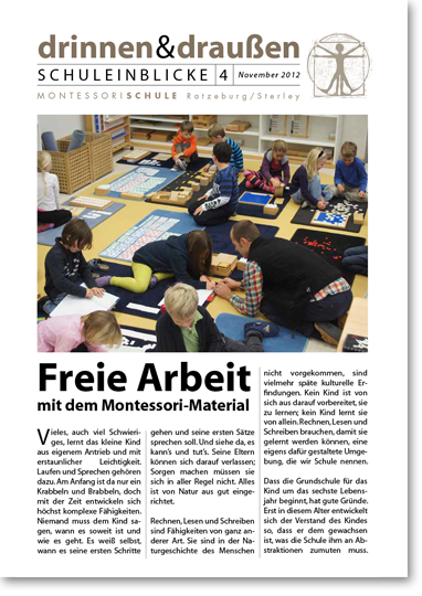 Freie Arbeit mit dem Montessori-Material