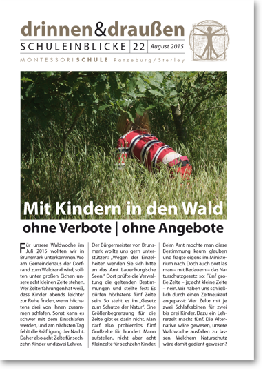 Mit Kindern in den Wald ohne Verbote | ohne Angebote